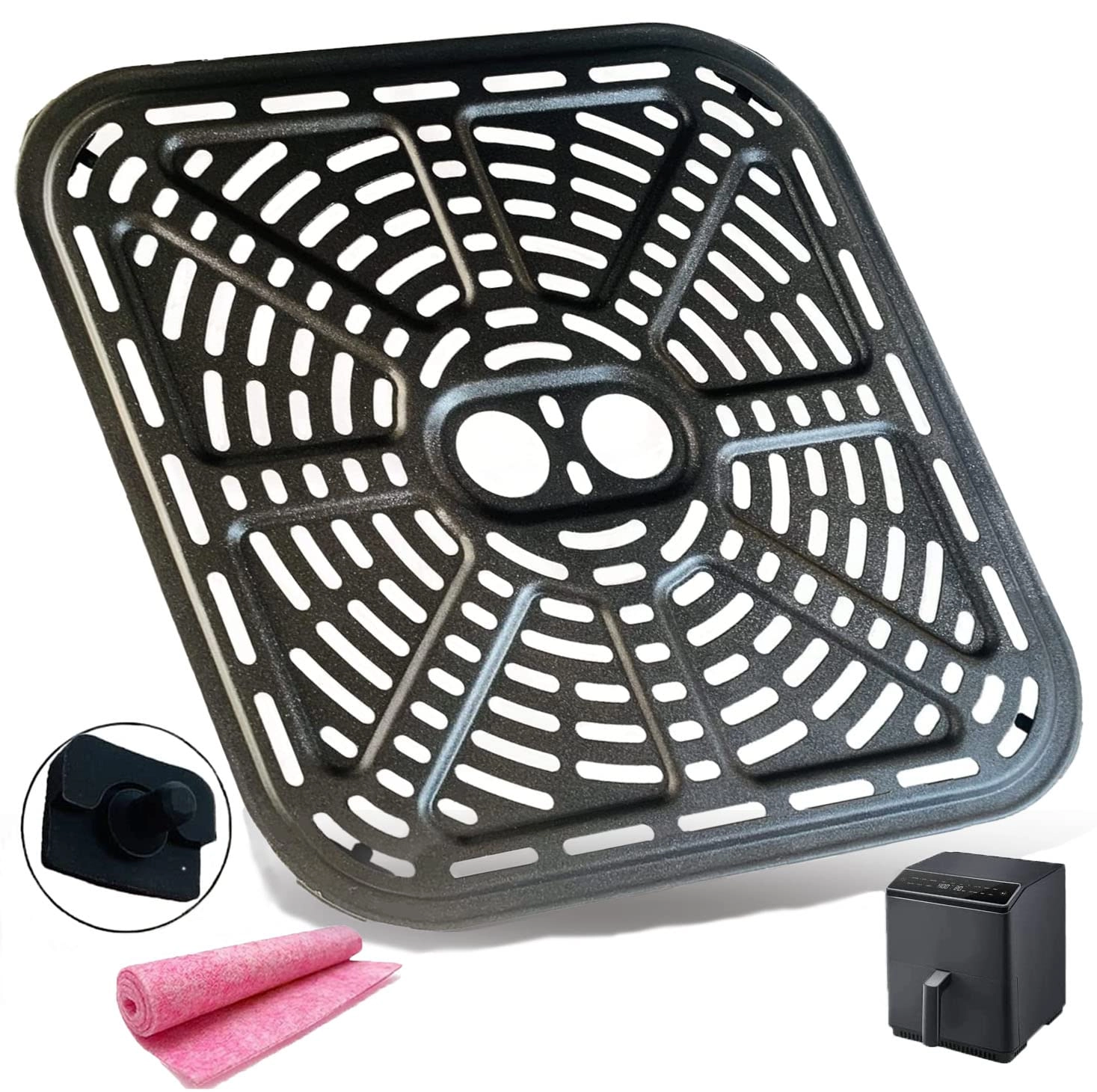 GSZN Air Fryer Crisper Tray - Carton Steel 1 piece
