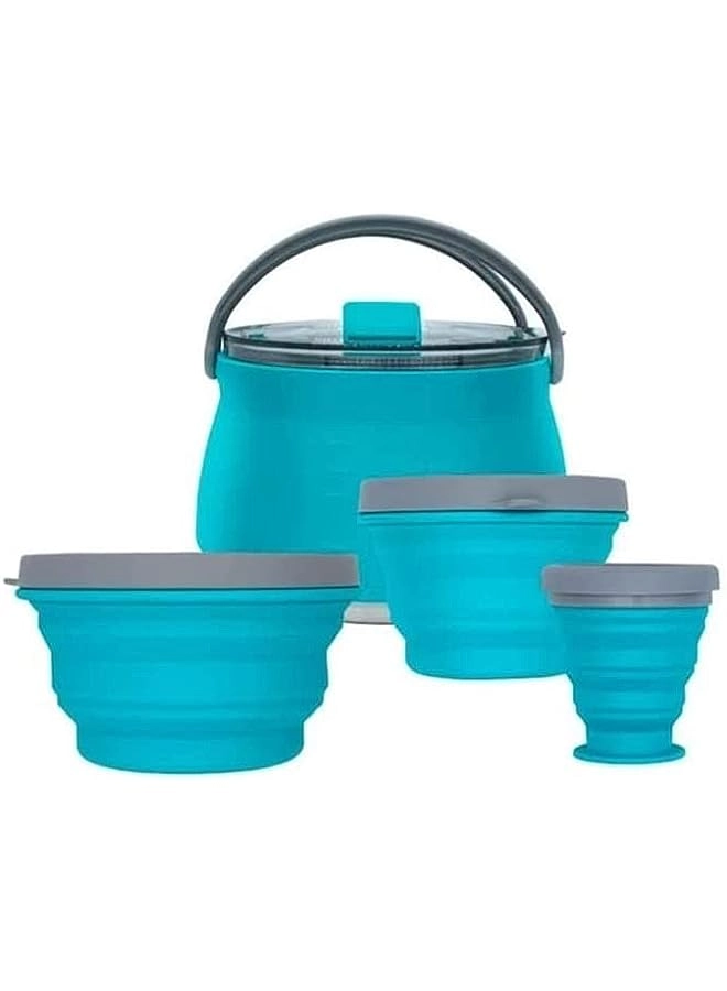 AMERTEER Collapsible Camping Kettle