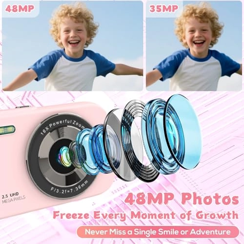 Digital Camera for Kids Bundle