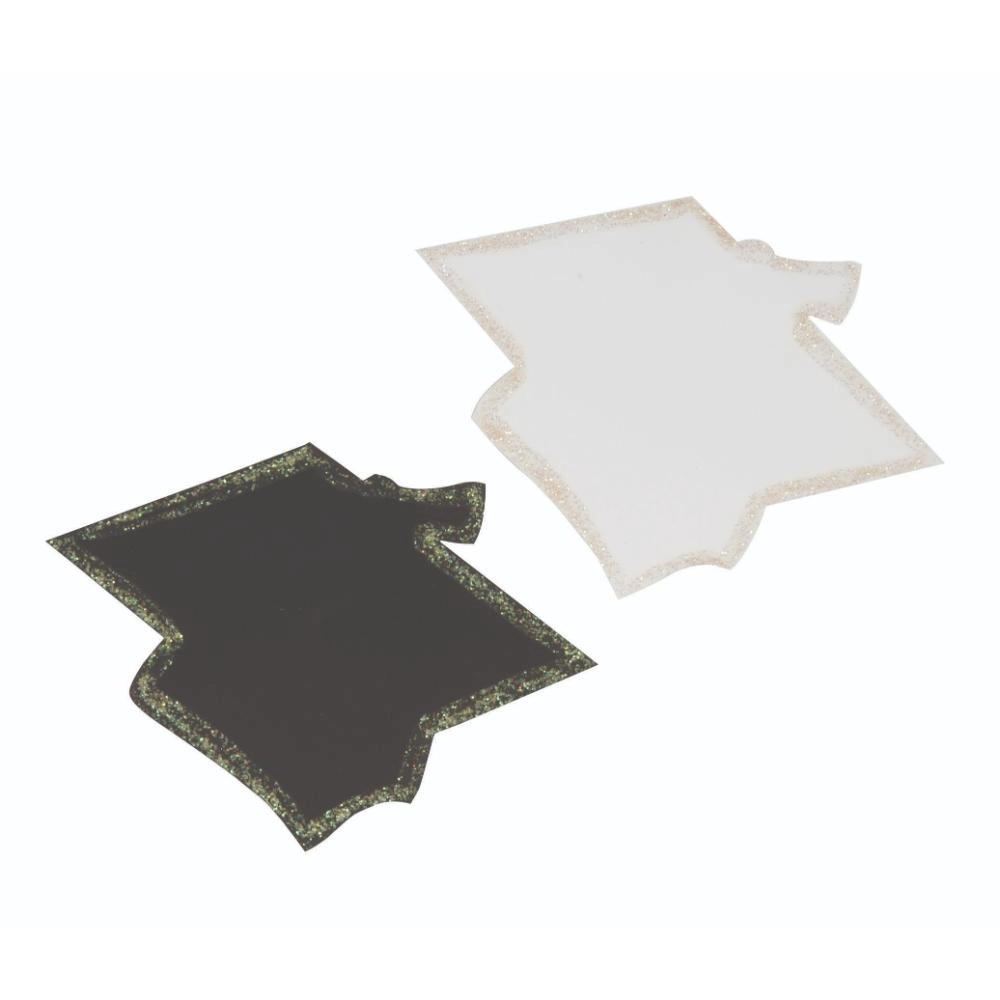 Party Zone Graduation Glitter Confetti Cutouts - 25 pcs