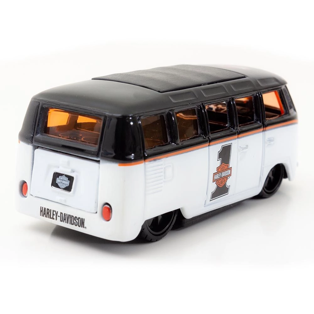 Hd Series Custom Cars Volkswagen Van - Samba - White