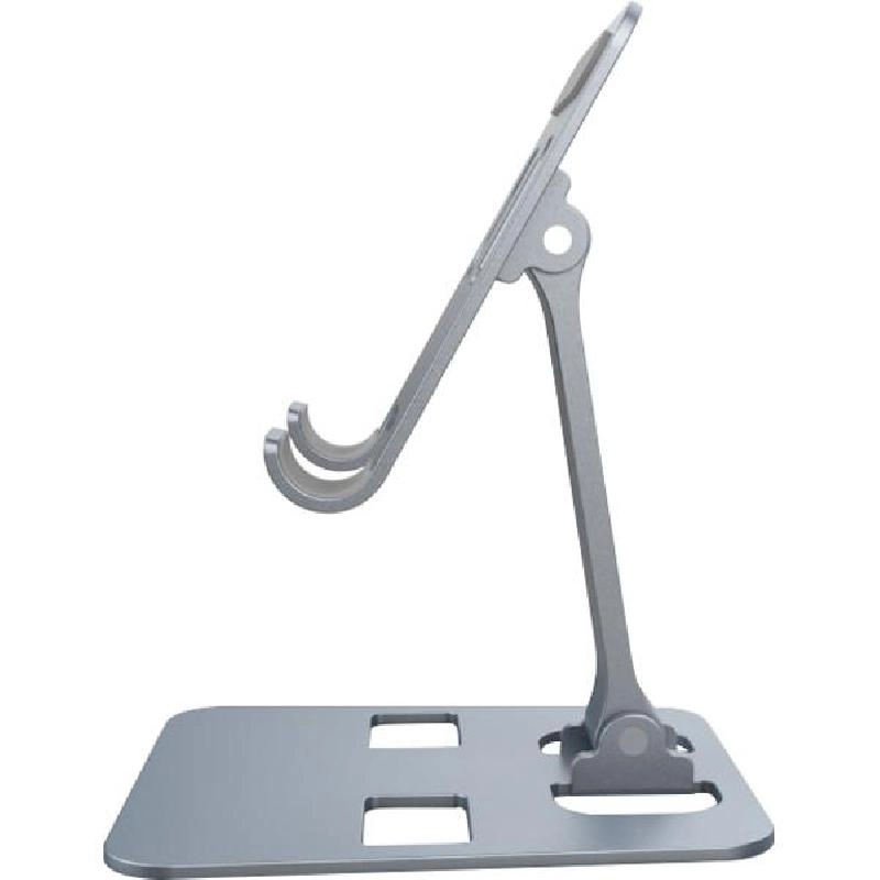 Xnomic Phone Grip & Stand - Grey Aluminum