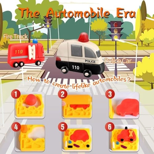 Rocket Noodle Playdough Toy Set - 47 pcs