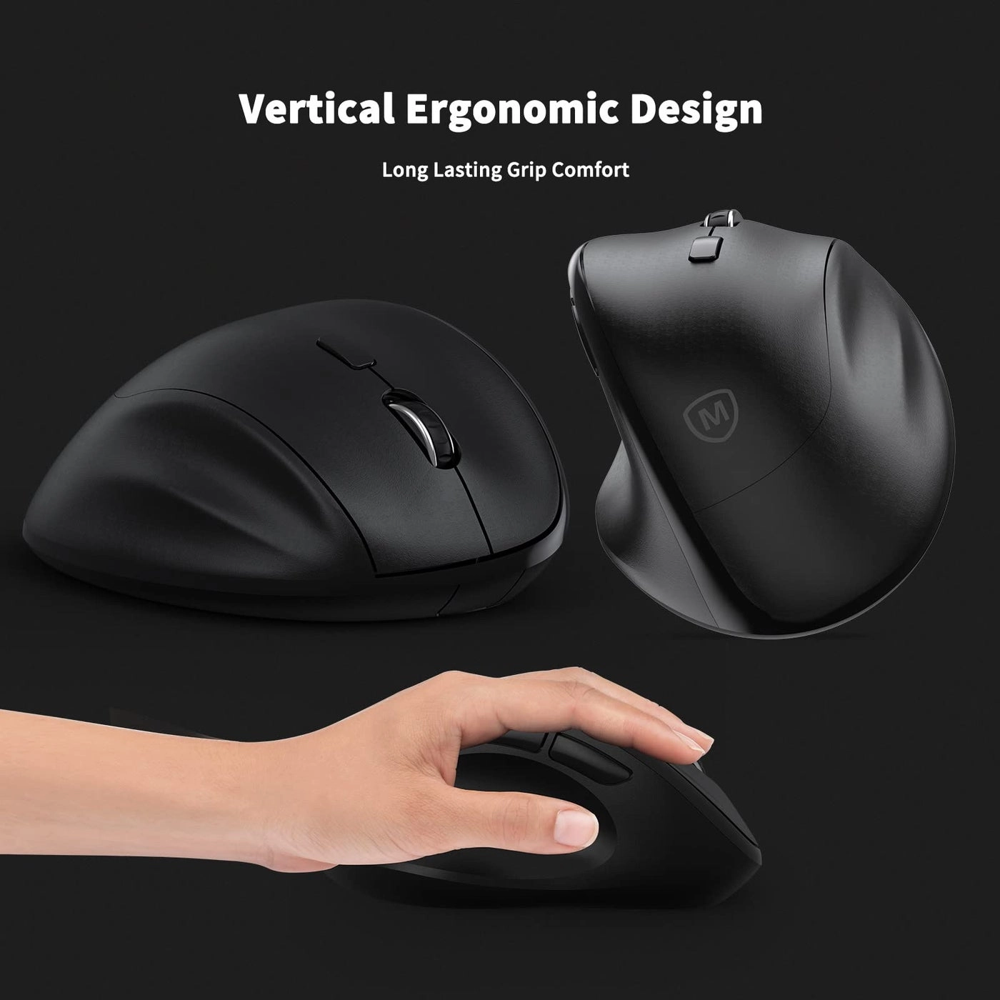 Ergonomic Vertical Mouse - USB
