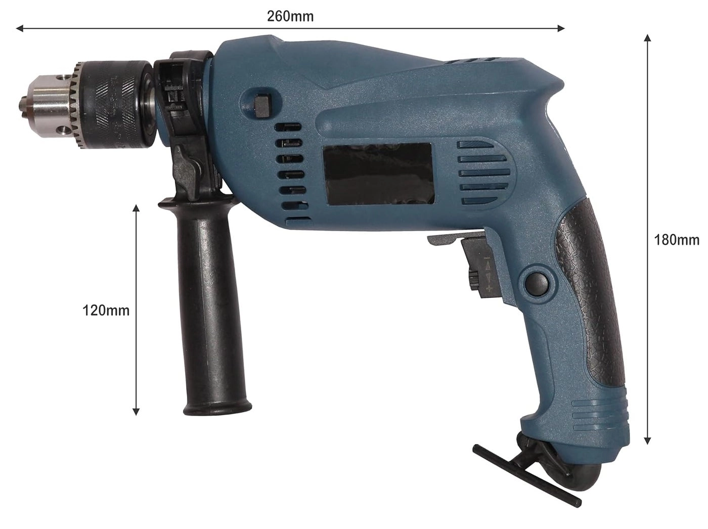 13MM Impact Reversible Drill + 8Inch Pincer Plier + TBar Socket Set