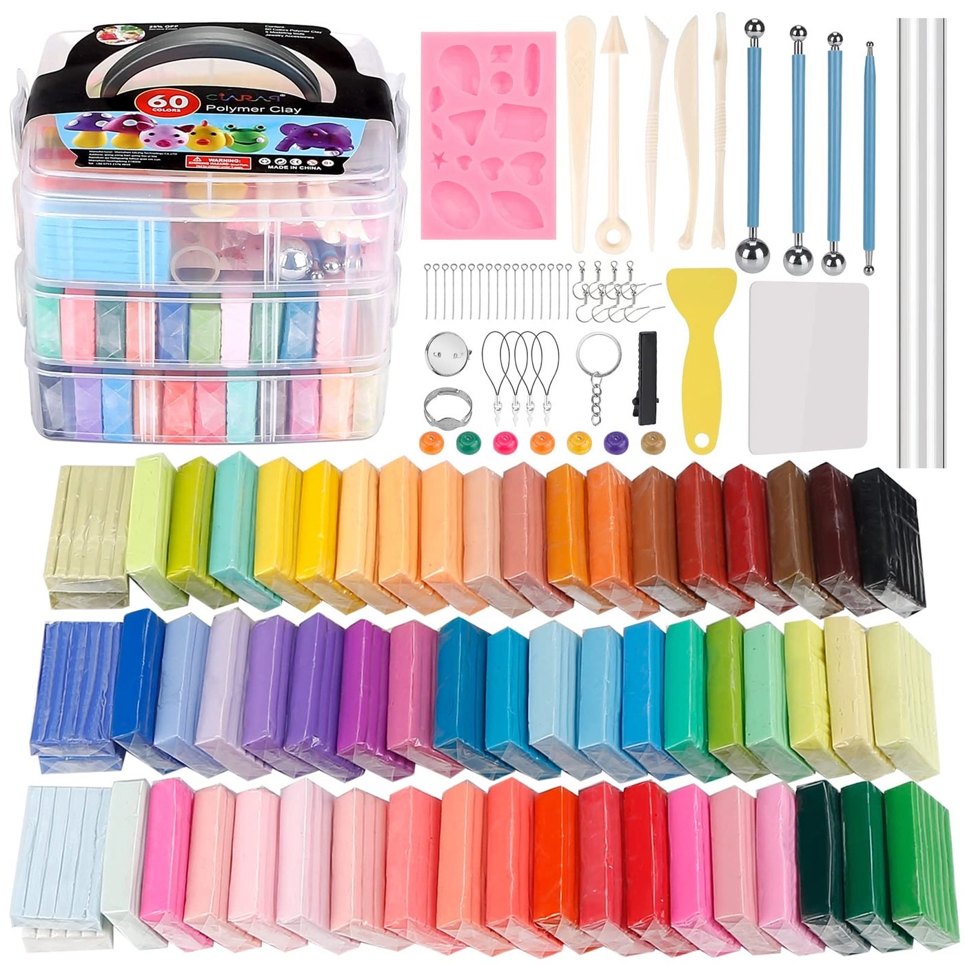 CiaraQ Polymer Clay - 60 piece(s)