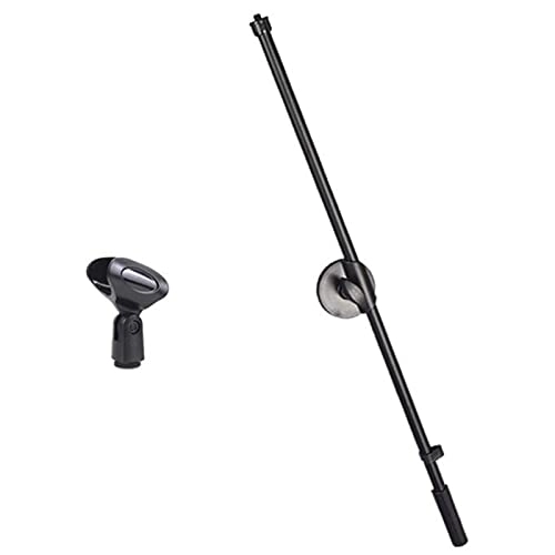 Microphone Stand - 65-130cm Black Round base