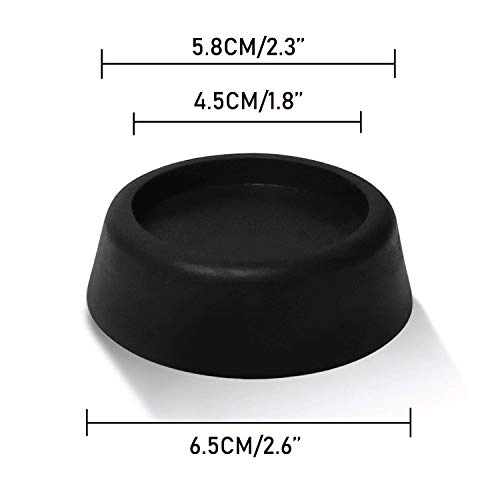 Washing Machine Foot Pads - 4 Pack Anti Vibration Grey