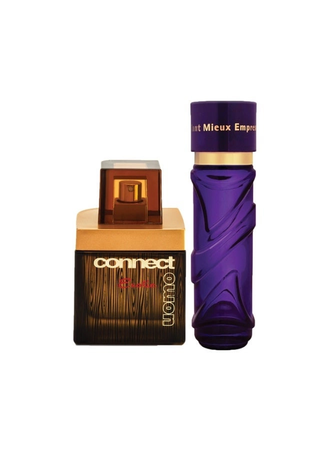 Jean Paul Dupont Connect Uomo Exotic - Eau de Toilette 100ml + Tant Mieux Empress - Eau de Parfum 100ml