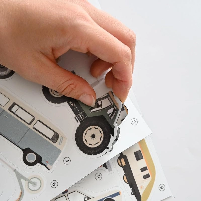 Land Transport - 3 Years 45 Magnets