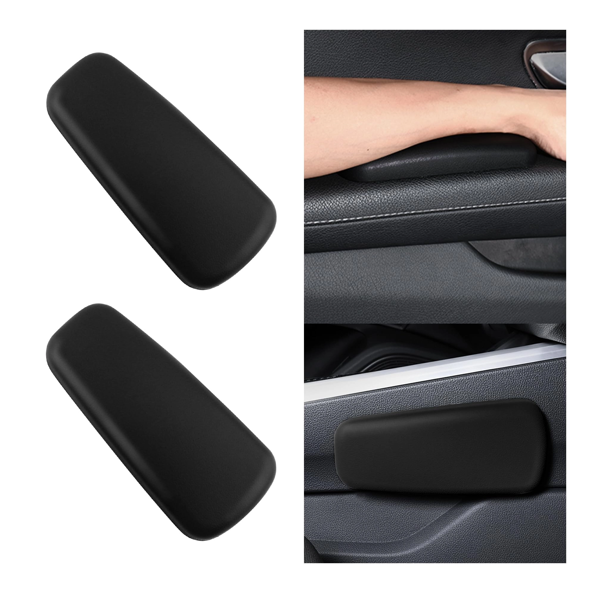 carleef Car Knee Cushion - 6.89*2.95*0.98 inch Black