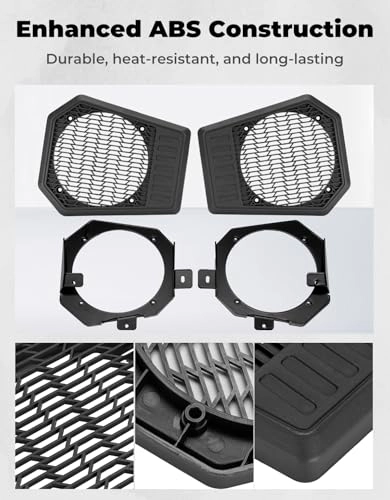 Rear Roof Speaker Pods - Polaris Ranger XP 1000 2018-2025