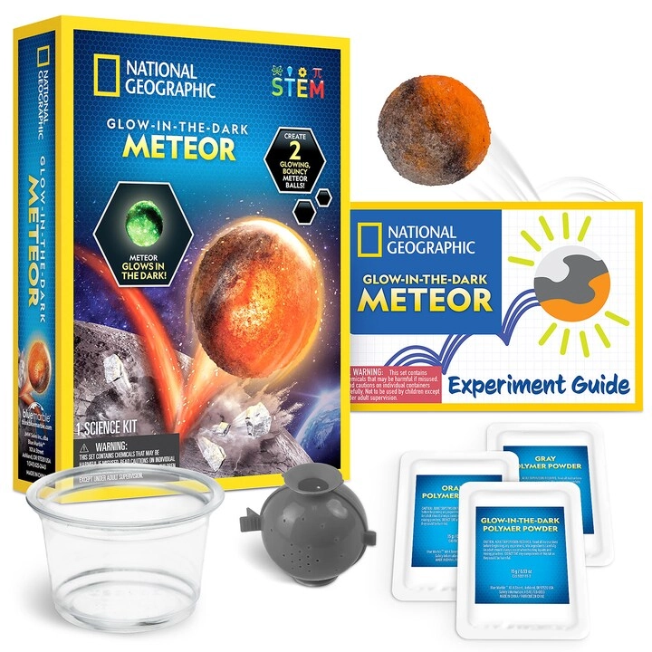 Glow-in-the-Dark Meteor Science - 8 years+