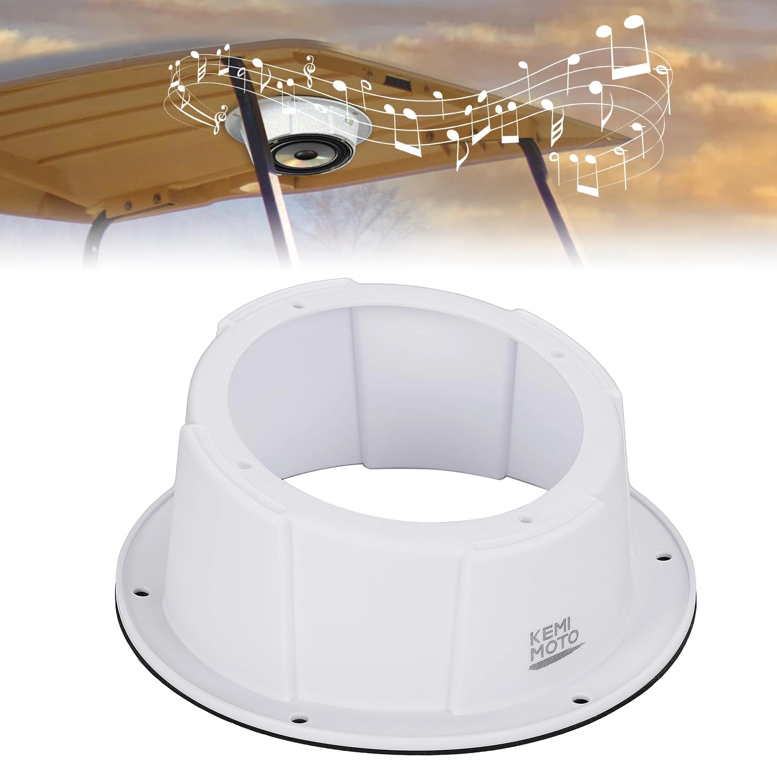 KEMIMOTO Speaker Pod - 6.5 Inch