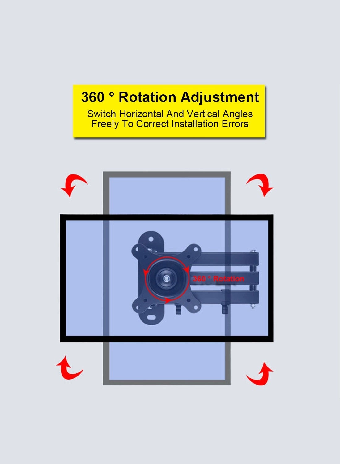 S28 - Dual Arm 27 in 75mm*75mm-100mm*100mm