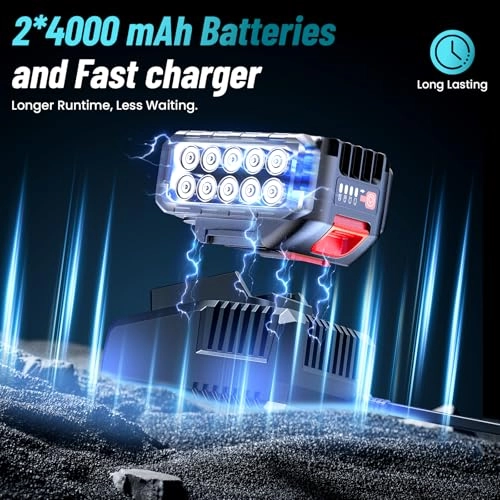 Cordless Hammer Drill - 4000mAh