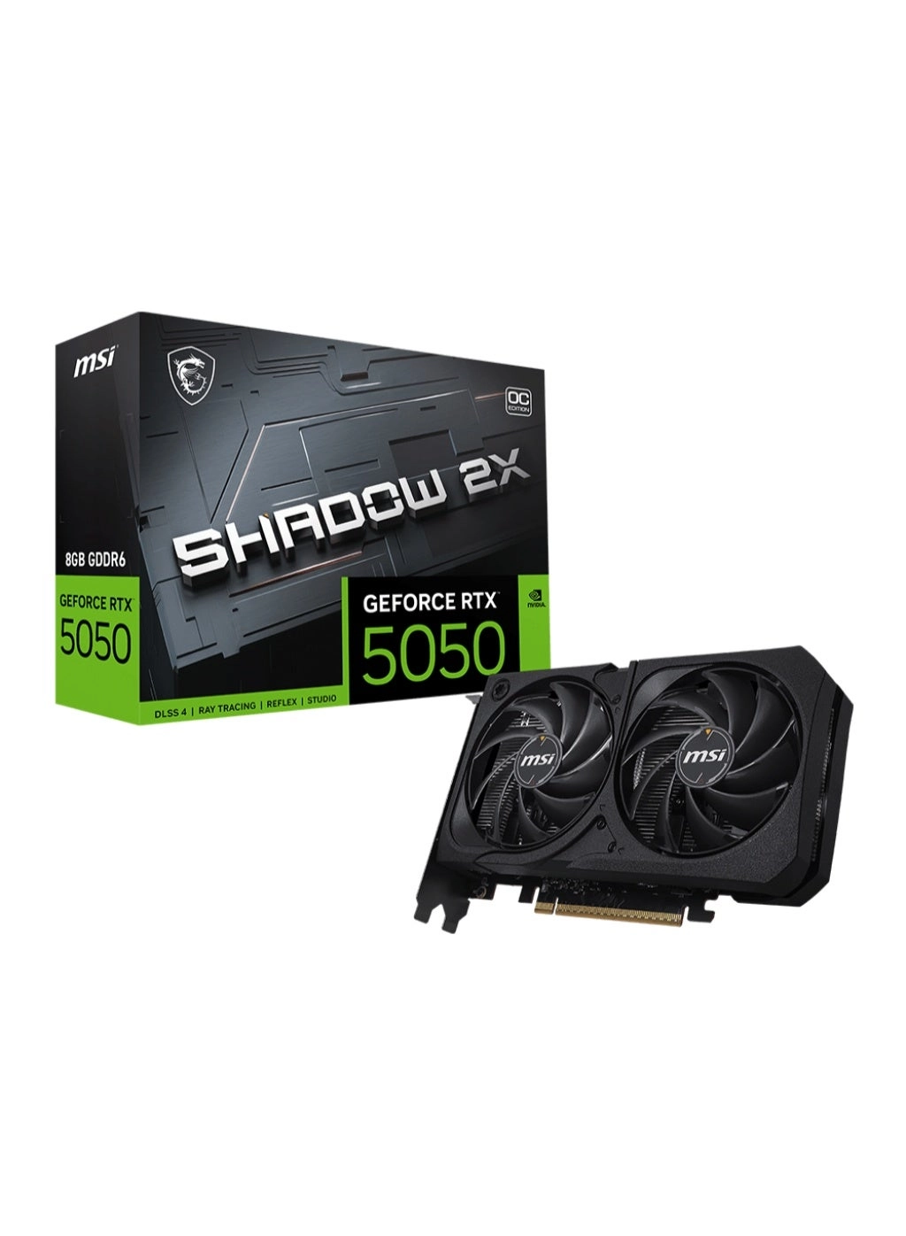 MSI GeForce RTX 5050 SHADOW 2X OC - 8GB