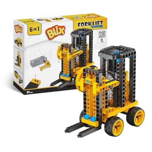 Blix Forklift - 185 ABS Parts 6-in-1 Educational STEM Toy
