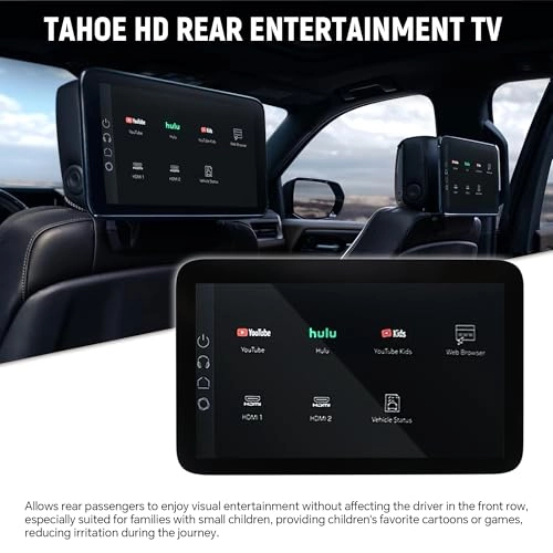 Rear Entertainment TV - 12.6 Inches