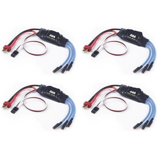 Brushless Electric Speed Controller - 30A XT60 Plug Pack of 4