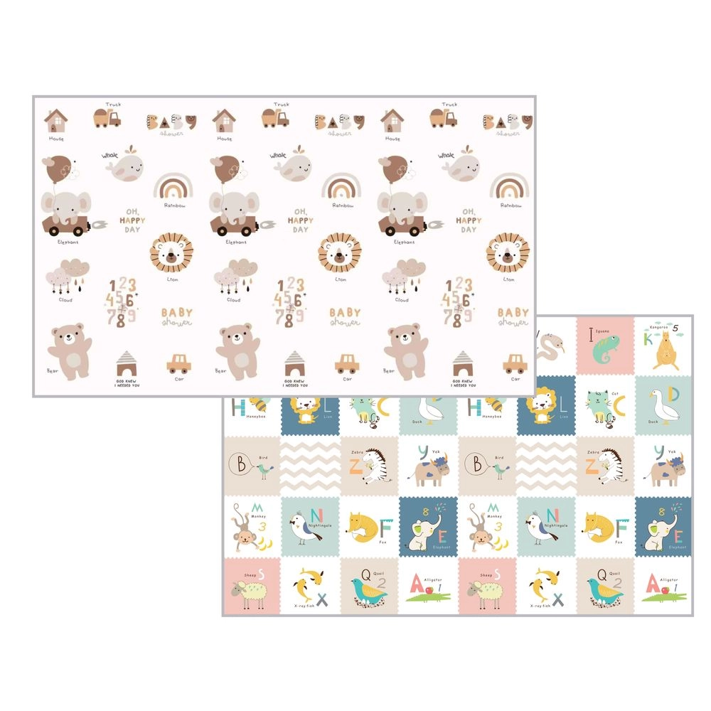 Foldable & Reversible Playmat - Best Friend 6 months
