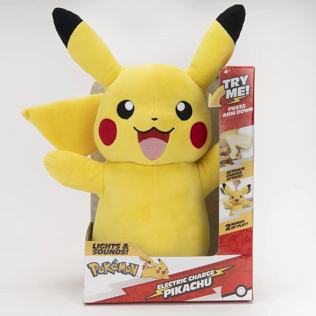 Pikachu Feature Deluxe 26.7 cm Plush - Sound effects
