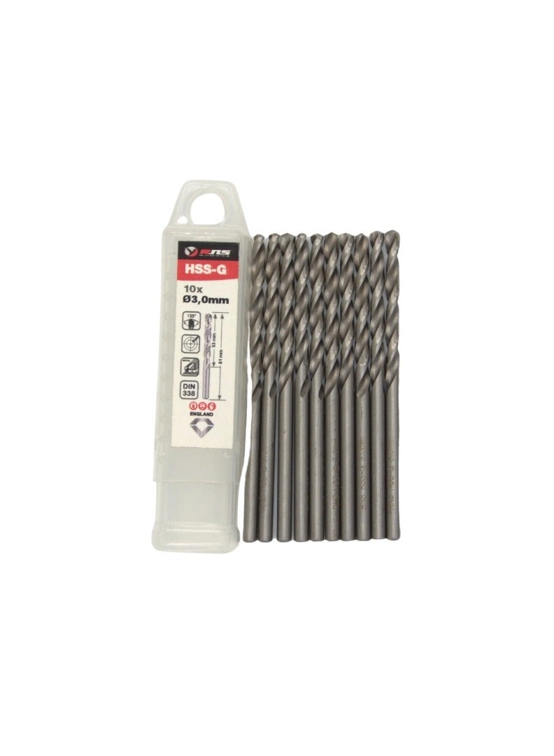HSS-G TWIST DRILL BIT - Stainless Steel 10 3 mm