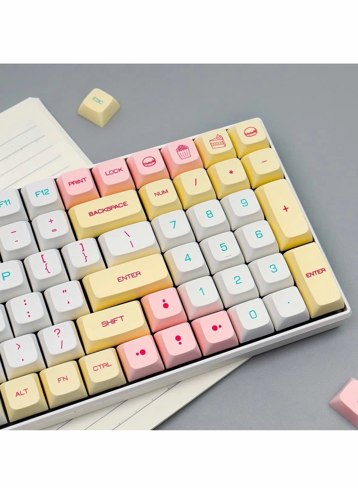 PBT Keycaps - 131 Key XDA Profile DYE-SUB
