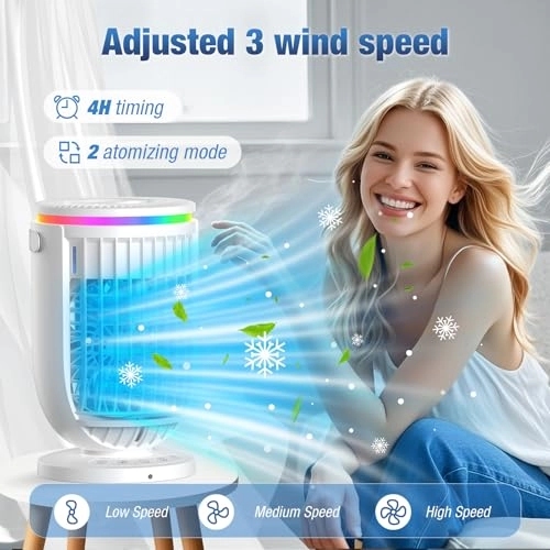 Portable Air Conditioners Fan - 10 watts