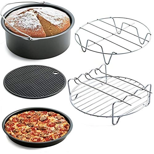 Air Fryer Accessories - stainless steel + coating 5 piece(s)