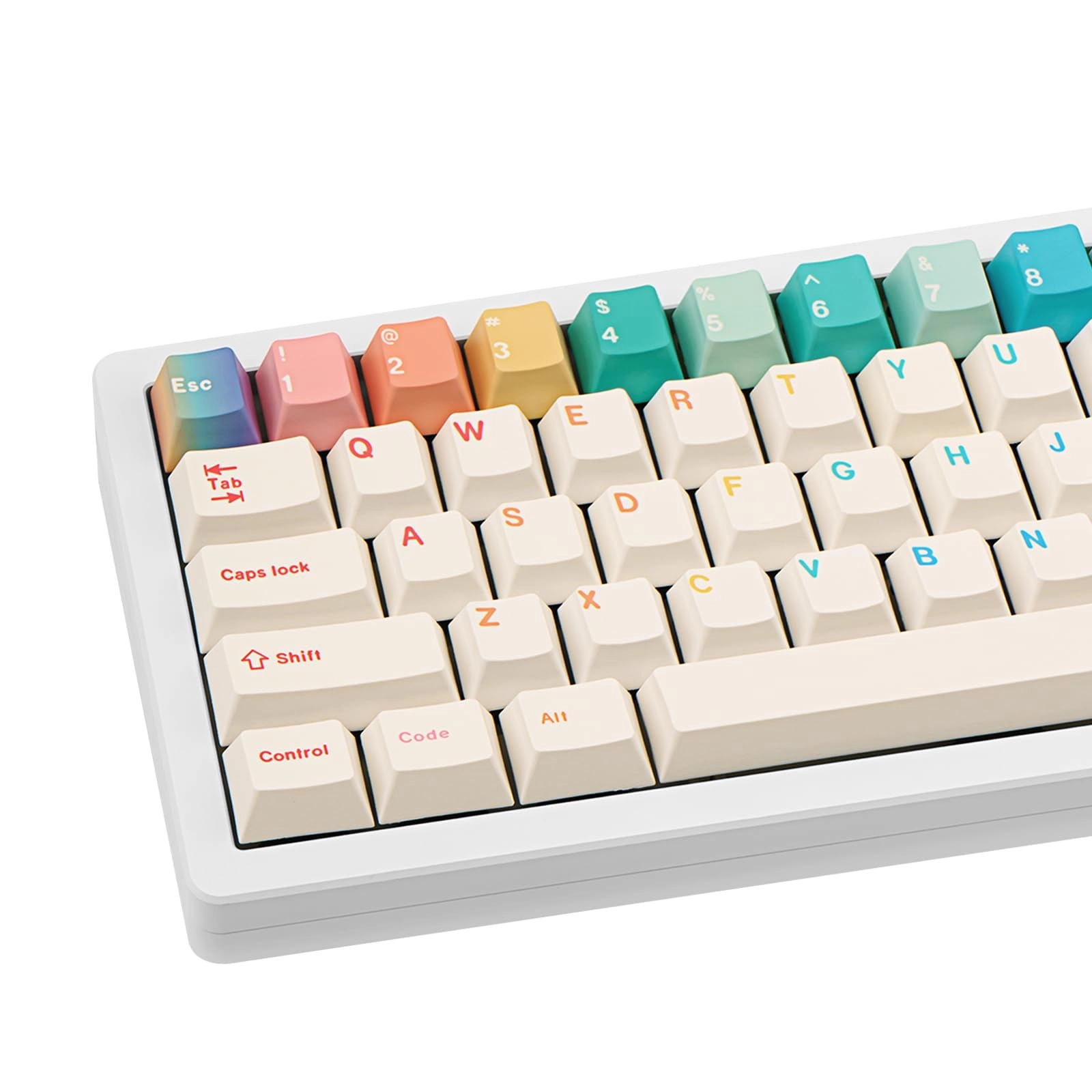 Cute White Keycaps - Wired