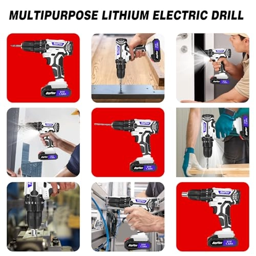 Cordless Drill7 - 1.3E+3 Milliamp Hours