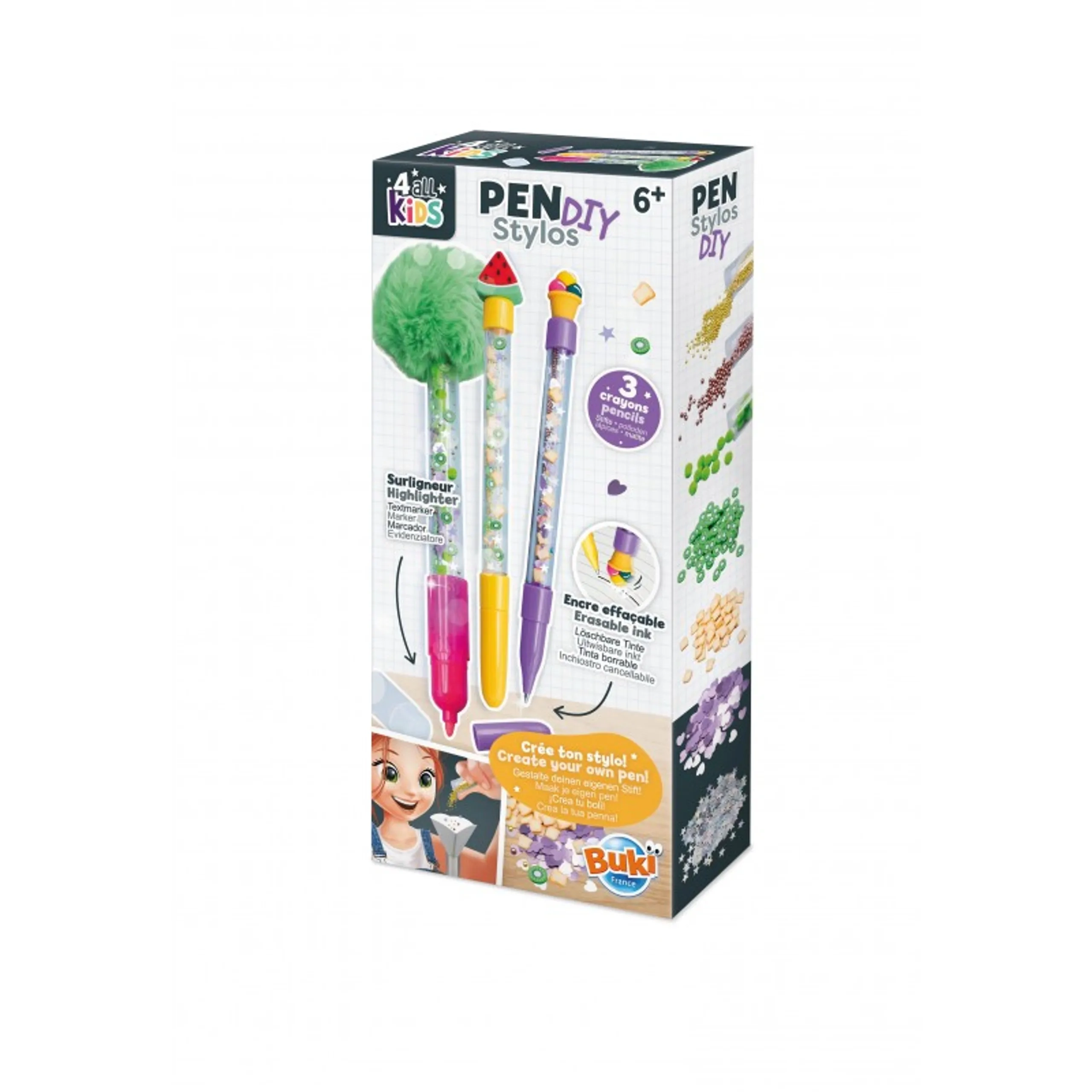 DIY Pen Kit - 2 pens 1 highlighter