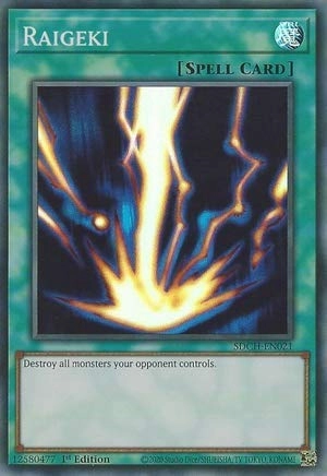 Yu-Gi-Oh! Raigeki - SDCH-EN021 1st Edition