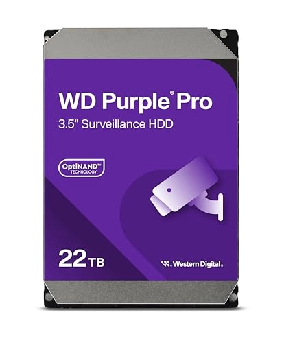 WD Purple Pro 3.5" 7200rpm 512MB SATA 6Gb/s (WD221PURP-SPB9SY0) - 22TB