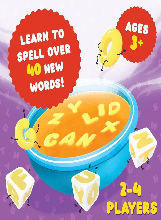 Alphabet Soup Spelling Game - Aged 3 and Up