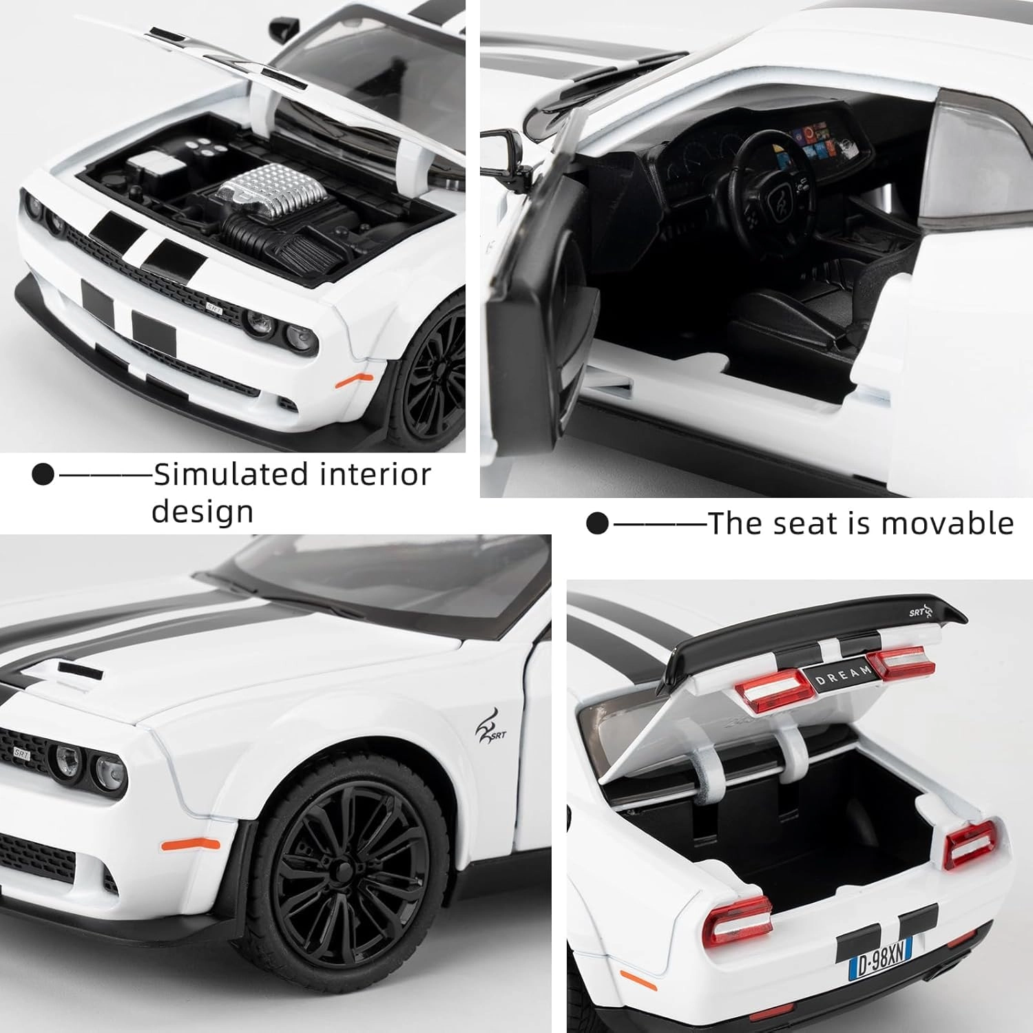 Dodge Challenger SRT - 1:24