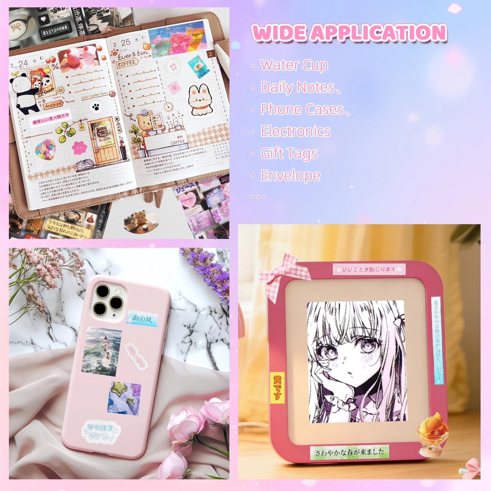 Anime Sticker Book 800 pcs
