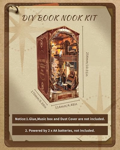 Book Nook Kit - Magic Book House