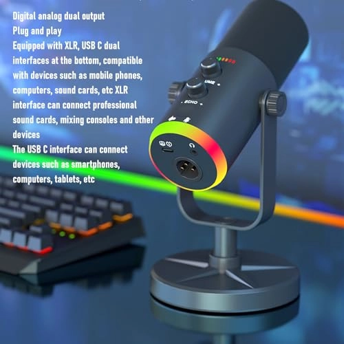 Condenser Dynamic Microphone USB Microphone