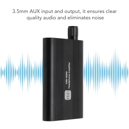 Portable Headphone Amplifier - 16Ω-300Ω 1080mAh