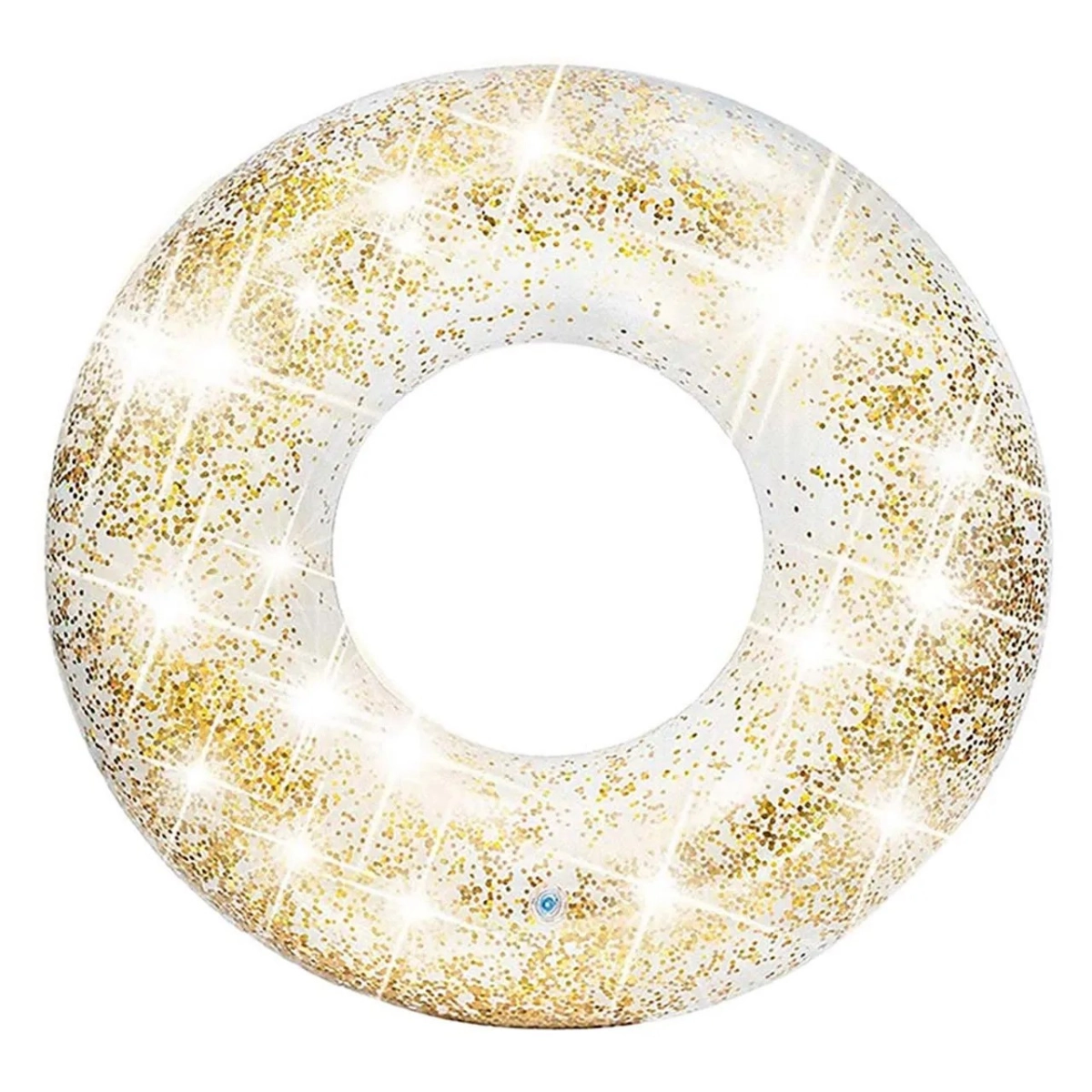 Intex Transparent Glitter Tubes - Gold 20 x 22.86 x 6.35 cm