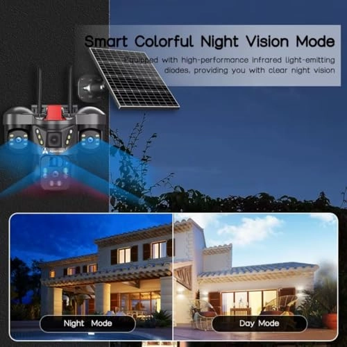 5MP 4G SIM Solar Powered Security Camera