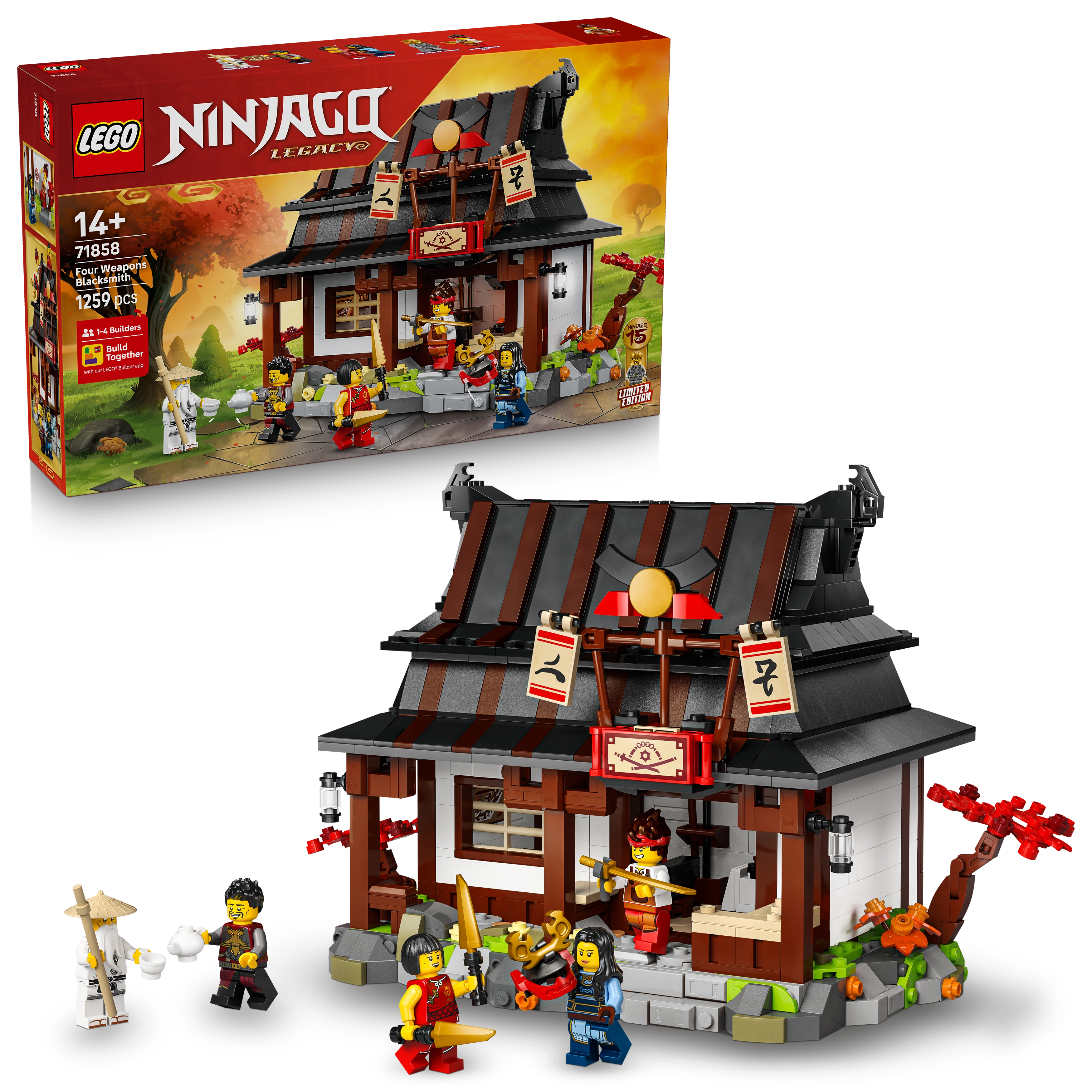 LEGO Four Weapons Blacksmith - 1259 pcs