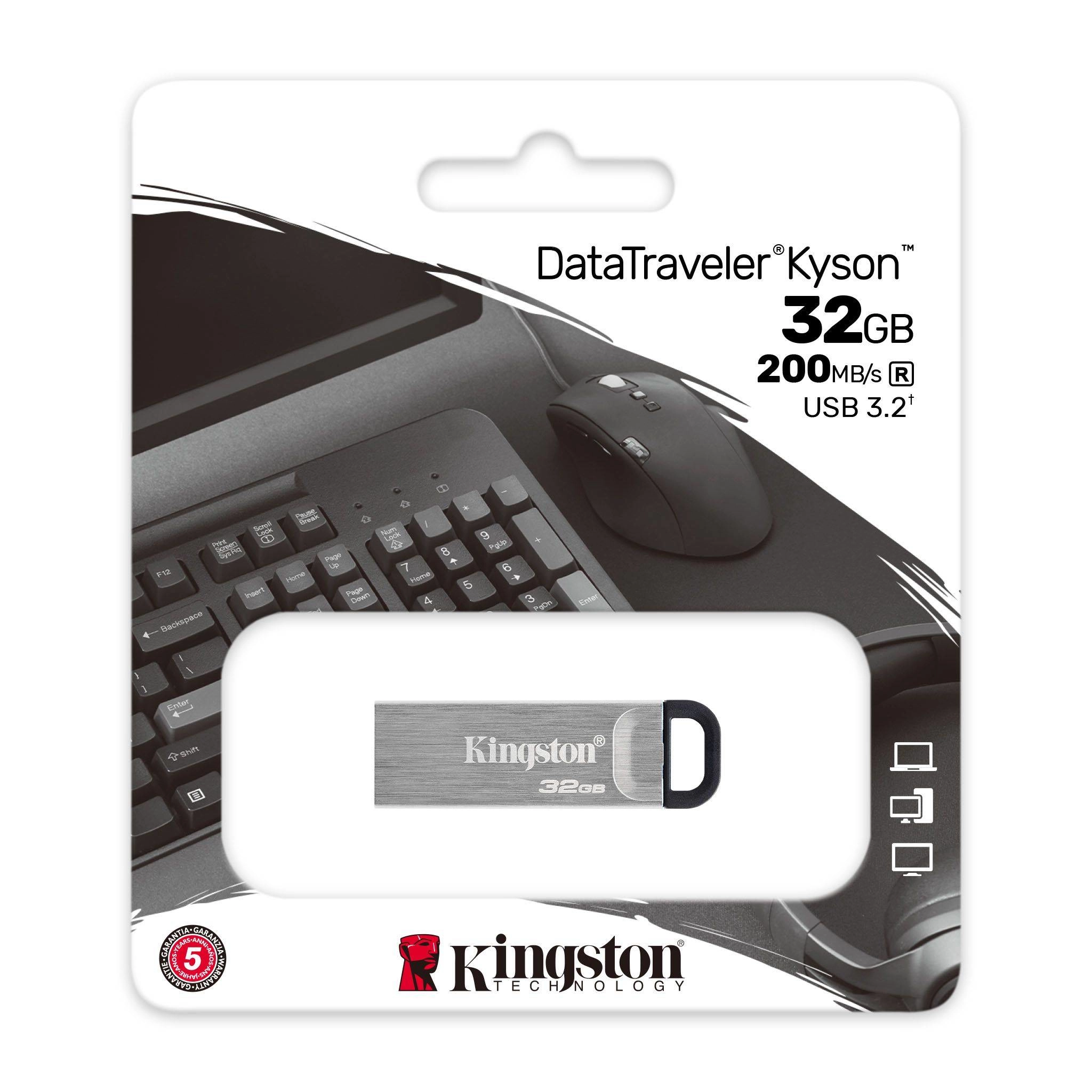 DataTraveler Kyson - USB 3.2 Gen 1 USB Type A 32GB