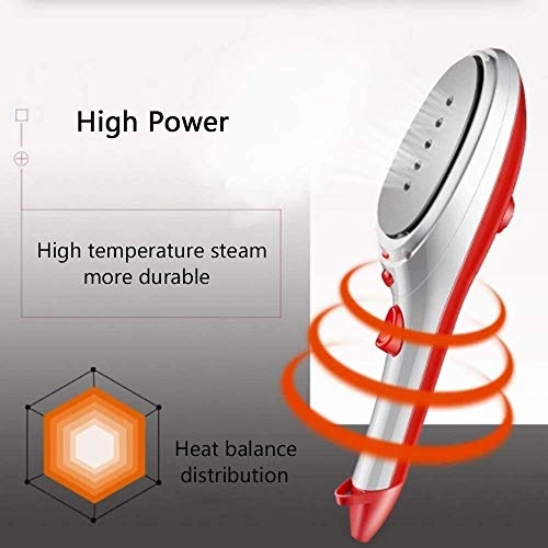 Handheld Garment Steamer - 880W 120ml Red