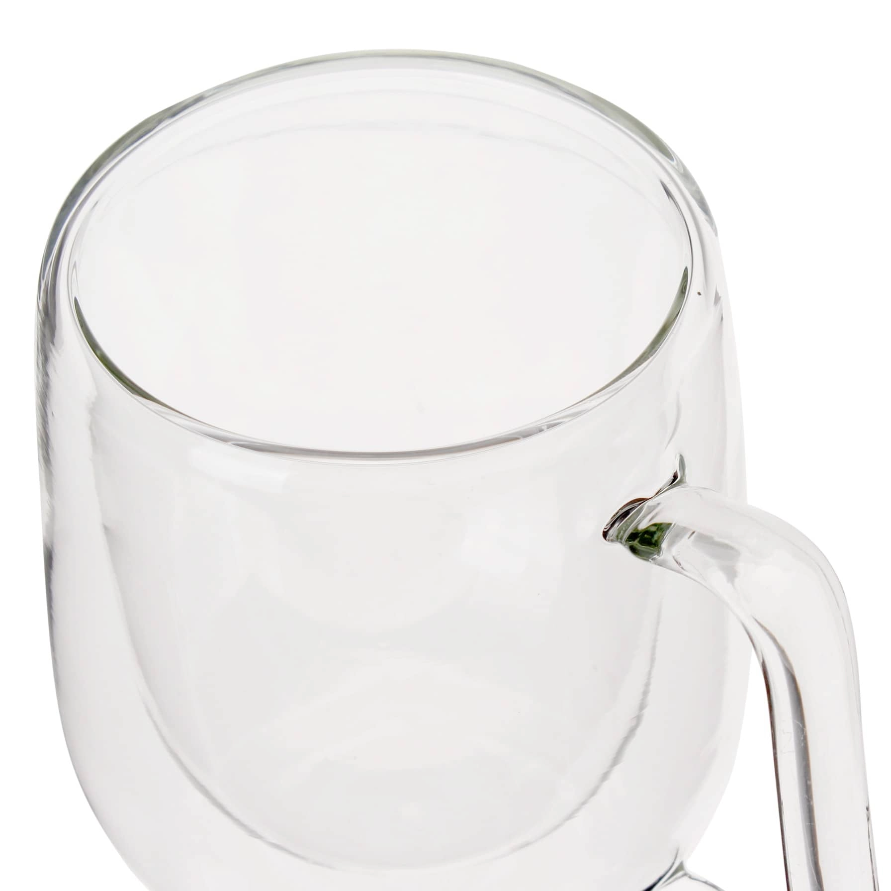 Borosilicate Glass Double Wall Mug - 2 pcs - 250 ml