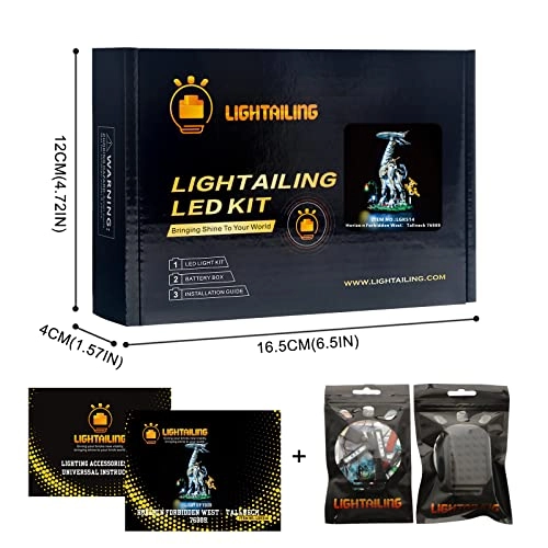Light for Lego 76989 Horizon Forbidden West: Tallneck - Led Lighting Kit Compatible with Lego Building Blocks Model