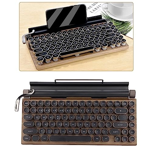 Ergonomic Wireless Rechargeable Bluetooth Keyboard - Wired/Wireless