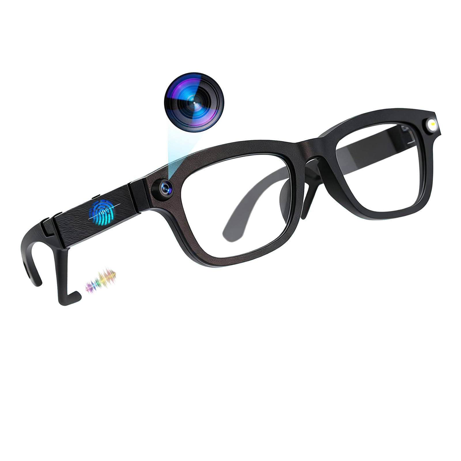 Antye AI Smart Live Streaming Glasses - 8MP Wi-Fi 6 16GB